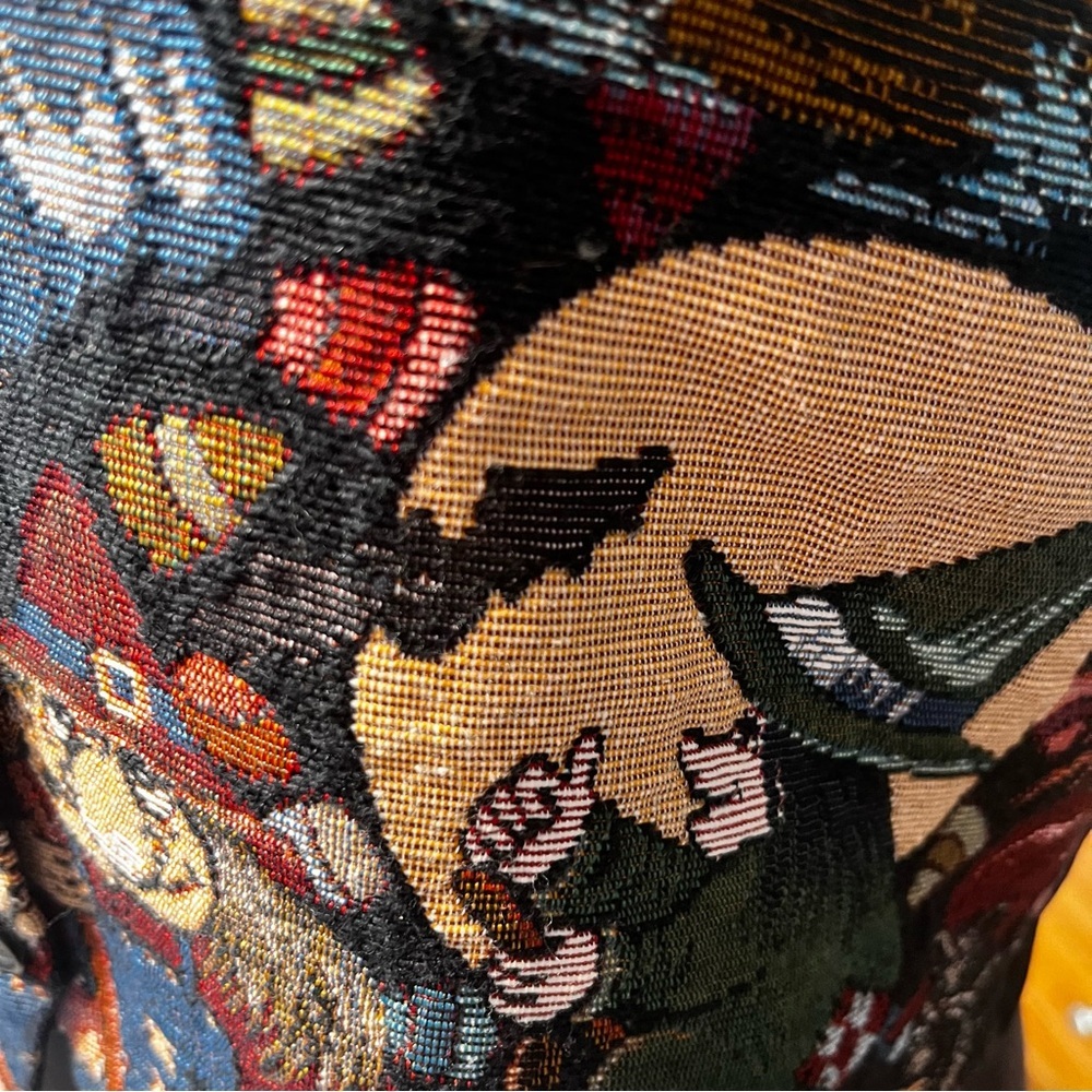 Paul Harris Designs Halloween With Tapestry Vest Vintage Made In USA Medium - Picture 8 of 10